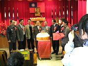 敬恆國民中小學慶祝建校四十二週年校慶大會。(圖/文:陳樂團)
