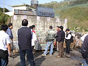 環保署體檢查核東引鄉衛生掩埋場及資源回收場的管理營運情況。 (圖:連江縣環保局提供)