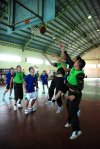 　「東引體育季-戒菸盃籃球賽」，有10支隊伍參加比賽。（圖／文：陳其敏）