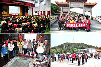 基隆市社區達人觀摩活動專程來馬舉辦,拜會馬港社區發展協會及參訪天后宮,對馬港充沛的人文資源留下深刻印象。(圖/文:曹重偉)
