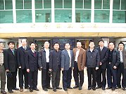 大陸福建省交通協會參訪團抵馬,地方熱情歡迎。(圖/文:邱竟瑋)