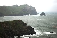 　春天陰晴不定的天氣，馬祖地區感受尤其明顯。（圖／文：陳其敏）