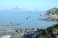 　橋仔臨近有許多無人島礁及燕鷗保護區島礁，適合發展為休閒觀光漁業根據地。（圖／文：陳鵬雄）