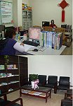 馬祖就業服務台搬新家,協談室與辦公區各享獨立空間。(圖/文:邱竟瑋)