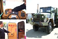   從「兩噸半」到ISUZU，一樣搭公車，卻有更多的安全。（左圖：邱竟瑋）