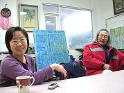 曹楷智、李若梅,馬祖的藝術家夫妻之一。(圖/文:邱竟瑋)
