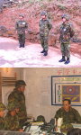 莒指部指揮官陳將軍於漢光操演期間視導東、西莒各據點,並於視導過程中頒發加菜金給各連隊以資鼓勵平時備戰及訓練的辛勞。(圖/文:林怡豪)