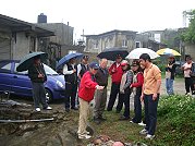 　莒光鄉代會走訪東莒村落，了解基礎建設及村容。（圖／文：林冰芳）