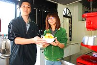山隴「滋味多」冰果室重新開張,主打南竿少見的雪花冰。(圖/文:邱竟瑋)