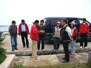 莒光鄉民代表會第八屆第八次定期大會昨天完成深入西莒,勘察基層建設。(圖:莒光鄉代會提供)
