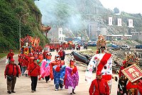 　東引鄉天后宮的大陸湄洲進香之旅，平安圓滿賦歸。（圖／文：陳其敏）