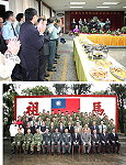 馬防部為慶祝四十五週年隊慶,特於十五日規劃了隊史館參訪導覽等一系列活動,並假雲臺山會議室盛大舉行慶祝茶會,由指揮官羅中將親自主持,邀請地方首長及仕紳、友軍單位,與防區官兵一起共襄盛舉。(圖/文:林煒翔)