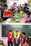 　介壽國中小邀請兒童人形工房團隊駐校教學，本週日（三十日）將舉辦「藝術與人文深耕計畫成果發表會」，邀請所有家長鄉親一起分享孩子的創意演出。（圖：介壽國中小提供）