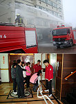 為提升縣內各旅館服務業消防能力,連江縣消防局特協助神農山莊辦理自衛消防編組演練,熟練各項滅火器具、避難器具操作能力,於火災發生時能從容應對,不至於驚慌失措。(圖/文:曹重偉)