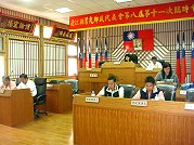 莒光鄉代會第八屆第十一次臨時會昨天審查九十八年度決算。(圖:莒光鄉民代表會提供)