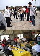 縣議會定期大會縣政考察昨日抵達東、西莒。(圖/文:林冰芳、陳樂團)