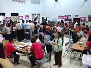 　年度整合式健檢昨日東莒登場。（圖／文：林冰芳） 