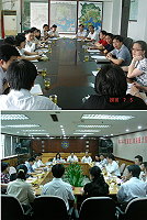 經建會官員率金馬兩縣相關人員考察福建地區相關交通建設,首日行程分別與廈門各相關單位首長會晤座談,如何延伸擴大小三通是主要議題,廈門方面提出陸客自由行金門、馬祖可先行。(圖/文:劉秋月)