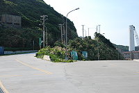 　清水往珠螺兩條道路是否改為單行道，並規劃為自行車示範道路，縣長楊綏生指示交通局進行評估。（圖／文：劉秋月）