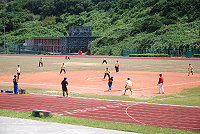 　東引鄉長盃慢壘賽，由混砲營ALL STAR贏得冠軍。（圖／文：陳其敏）