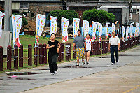 　縣運升火。（圖：馬祖日報縣運採訪小組）