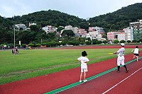 　99年縣運升火。（圖與文：本報縣運採訪小組）