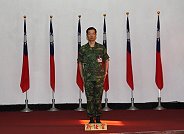 馬防部政戰主任新職介紹典禮 。(圖與文:張熒奇)