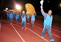 　活力奔放、熱情馬祖！99年縣運會開幕巡禮之一。（圖：曹重偉）