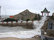海象惡劣,南竿至莒光海上交通受影響。(圖/文:林冰芳)