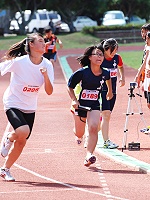 　99年縣運會田徑賽風光落幕。（圖／文：曹重偉、陳其敏）