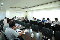 南竿鄉公所首開先例為本屆新科鄉代召開業務會報,協助鄉代瞭解鄉務運作,也建立良好互動的開端。(圖/文:劉秋月)