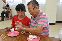 　教育局家庭教育中心昨天在北竿舉辦祖孫體驗營活動。（圖／文：陳鵬雄）