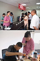 連江縣身心障礙協會昨天下午在南竿舉辦茶道研習活動,拉近身心障友與鄉親的距離,場面優雅、溫馨。(圖:連江縣身心障礙協會提供)