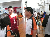第三屆離島聯合運動會昨天展開田徑、球類賽,馬祖代表隊奮力競技,力求佳績。(圖:連江縣離島運代表隊、澎湖時報提供)