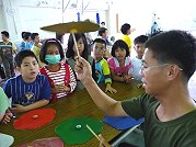 　國立台灣科學教育館從館內走向館外，為小朋友打開科學探索之門。（圖／文：陳其敏）