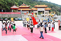 　2010媽祖昇天祭演練側影。（圖：曹以鋒）