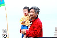 　2010媽祖昇天祭演練側影。（圖：曹以鋒）