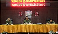 馬防部舉辦領導統御座談,由羅指揮官主持。(圖/文:張熒奇)