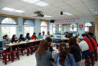 　連江縣計程車駕駛員工會昨舉行第六屆第一次會員大會，選出陳建民擔任新任理事長。（圖／文：劉秋月）