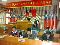 　莒光鄉民代表會第九屆第二次臨時會審查年度追加減預算，七項工程經費全數獲得通過。（圖：莒光鄉民代表會提供）