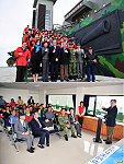 交通部長毛治國受邀參加雲台山軍情館開幕典禮,盛讚縣府、馬管處及馬防部三方面合作無間,展現推動觀光發展的積極作為。(圖/文:曹重偉)