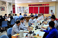 　連江縣政府召開十一月份治安會報，縣長楊綏生指出，縣內今年一至十月治安情勢均為穩定，肯定縣警局、連江地檢署及各單位對治安工作付出的心力。（圖／文：曹重偉）
