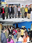 馬祖故事館開館,府會及軍政首長到場揭牌及各界湧進尋找懷舊歲月。(圖/文:曹重偉)