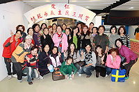 　莒光婦女分會姐妹暢遊南竿，並參觀馬祖故事館。（圖：曹以鋒）