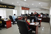 　北竿鄉代會第九屆第一次定期大會正式開議。（圖／文：陳鵬雄）