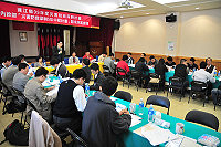 　消防署今年推動「災害防救深耕計畫」，經過近一年的努力耕耘及深入各鄉社區，由消防署專門委員陳稔惠率多位專家學者來馬進行期末評鑑。（圖／文：曹重偉）