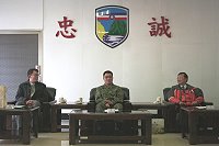 　羅指揮官表示，在不影響戰訓本務的前提之下，能有多元的求學管道，給予官兵弟兄進修。（圖／文：巫冠瑩）
