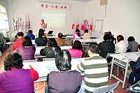 　為推廣「全民綠色消費」，環保署宣導列車昨天開抵馬祖。（圖／文：曹重偉）