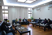 　建國擺暝活動在即！縣府觀光局、文化局及北竿鄉公所、北竿文協等單位昨天進行活動內容細部溝通，希望在下週一縣府正式籌備會前取得共識。（圖／文：劉秋月）
