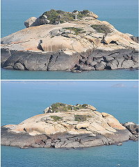 　百變龜島。（圖／文：陳鵬雄）